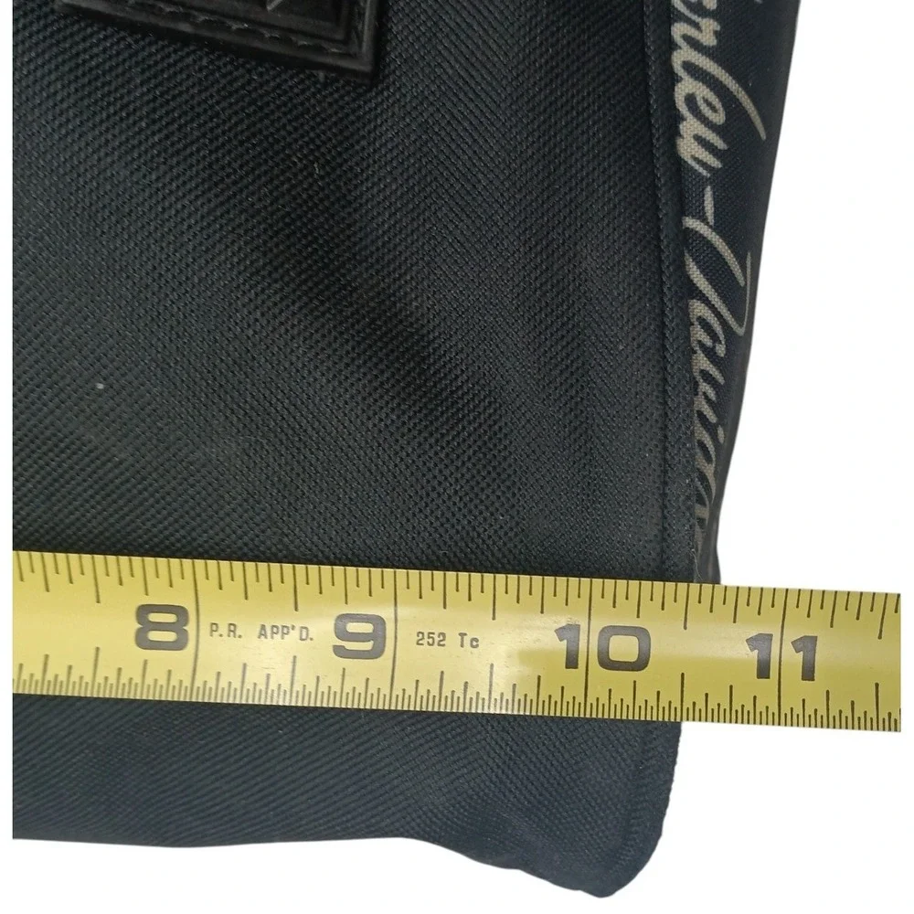 Duffel Bag Harley Davidson Logo Black Zip 20